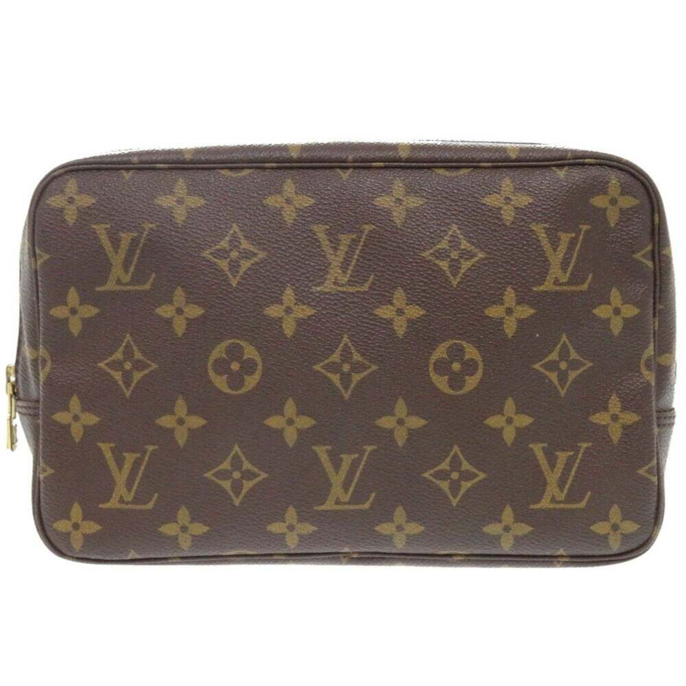 LOUIS VUITTON Authentic Brown Monogram Pouch - Picture 1 of 10